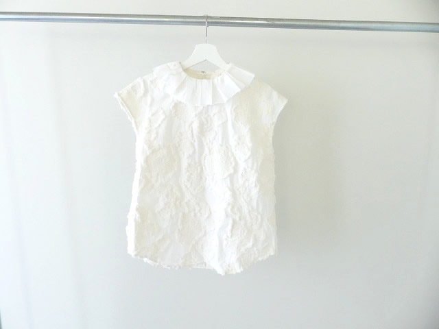 R&D.M(オールドマンズテーラー) B.C.J RUFFLED COLLAR NO SLEEVE BLOUSEの商品画像3