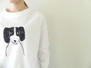 grin(グリン) エーゲ海　犬　カレリアンベアドッグプリント長袖Tシャツの商品画像21