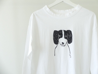 grin(グリン) エーゲ海　犬　カレリアンベアドッグプリント長袖Tシャツの商品画像33