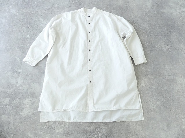 ARMEN(アーメン) UTILITY BANDED COLLAR LONG SHIRTの商品画像11