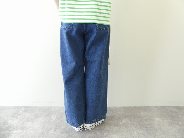 DANTON(ダントン) デニムタックイージー5ポケットパンツ　TUCK EASY 5PK PANTSの商品画像4