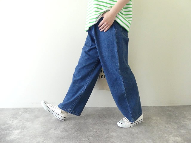 DANTON(ダントン) デニムタックイージー5ポケットパンツ　TUCK EASY 5PK PANTSの商品画像5