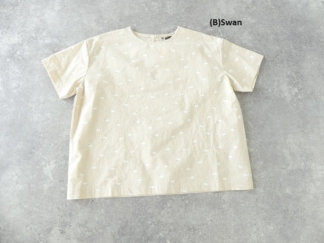 R&D.M(オールドマンズテーラー) TIGHTLY PACKED COTTON CREW NECK HALF SLEEVE SHIRTの商品画像3