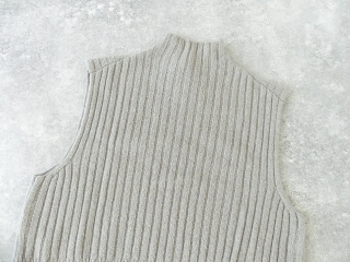 evam eva(エヴァムエヴァ) wool silk vestの商品画像31