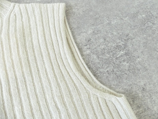 evam eva(エヴァムエヴァ) wool silk vestの商品画像36