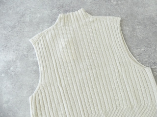 evam eva(エヴァムエヴァ) wool silk vestの商品画像40