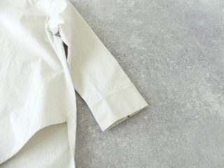 evam eva(エヴァムエヴァ) cotton no collar shirtの商品画像28