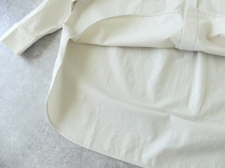 evam eva(エヴァムエヴァ) cotton no collar shirtの商品画像31