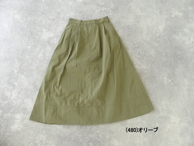 DANTON(ダントン) ギャザ2タックイージースカート 2TUCK SKIRTの商品画像12