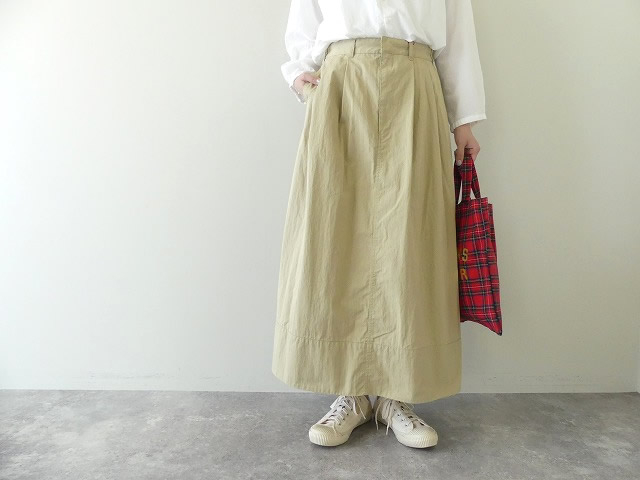 2タックギャバイージースカート 2TUCK SKIRT