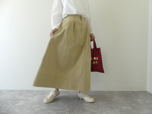 DANTON(ダントン) ギャザ2タックイージースカート 2TUCK SKIRTの商品画像6