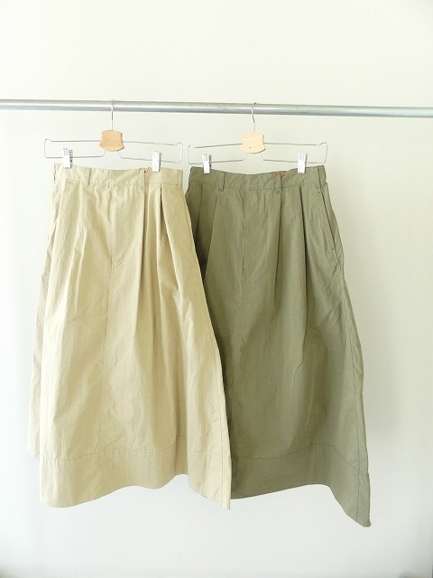 DANTON(ダントン) ギャザ2タックイージースカート 2TUCK SKIRTの商品画像8