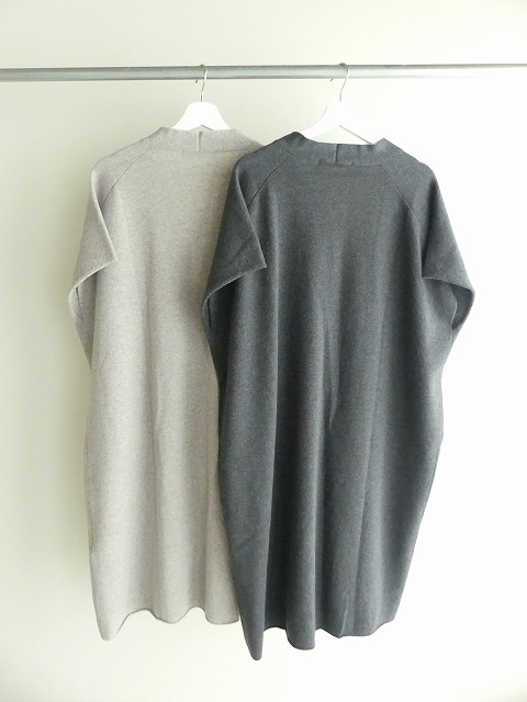 evam eva(エヴァムエヴァ) wool robe vestの商品画像15