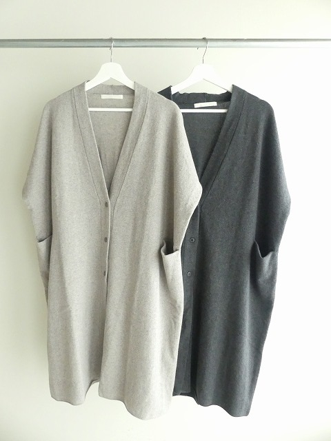 evam eva(エヴァムエヴァ) wool robe vestの商品画像2