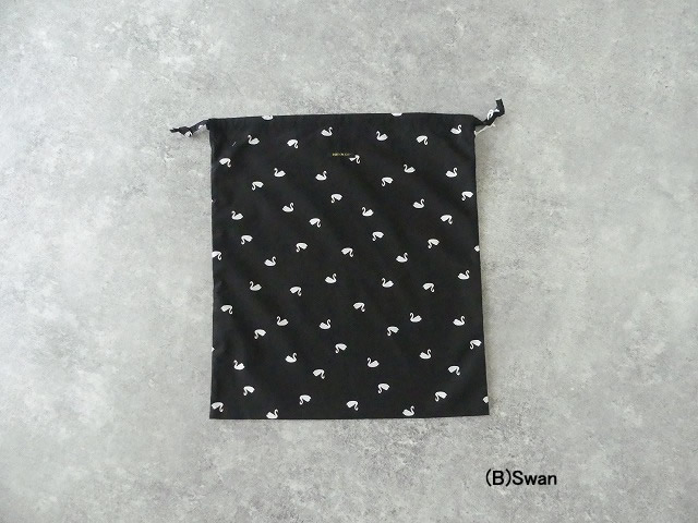 R&D.M(オールドマンズテーラー) COTTON TYPEWRITER DRAWSTRING BAG L-sizeの商品画像3