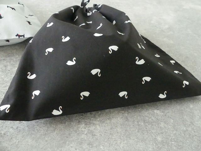 R&D.M(オールドマンズテーラー) COTTON TYPEWRITER DRAWSTRING BAG L-sizeの商品画像7