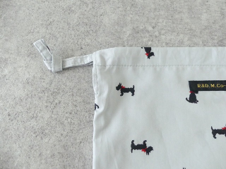 R&D.M(オールドマンズテーラー) COTTON TYPEWRITER DRAWSTRING BAG S-sizeの商品画像21