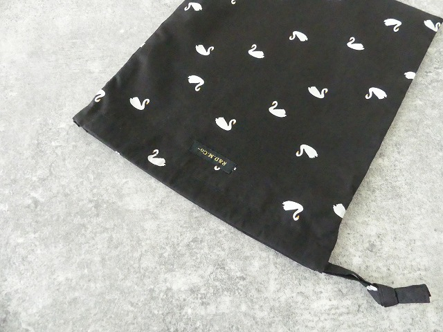 R&D.M(オールドマンズテーラー) COTTON TYPEWRITER DRAWSTRING BAG S-sizeの商品画像8