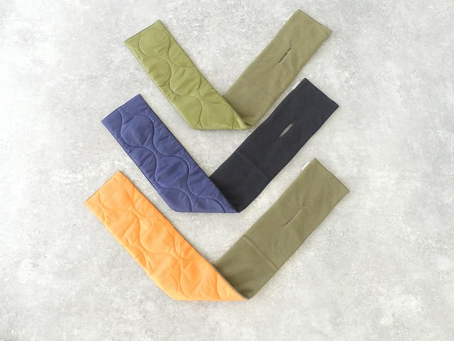 cableami(ケーブルアミ) Military Quilt Scarfの商品画像1