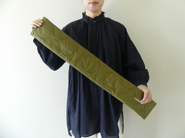 cableami(ケーブルアミ) Military Quilt Scarfの商品画像2