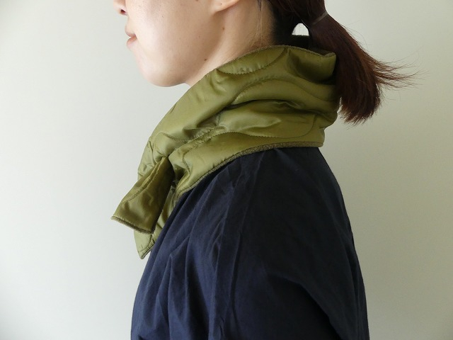 cableami(ケーブルアミ) Military Quilt Scarfの商品画像3