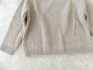 evam eva(エヴァムエヴァ) renew-wool raglan pulloverの商品画像30