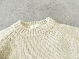 evam eva(エヴァムエヴァ) renew-wool raglan pulloverの商品画像33