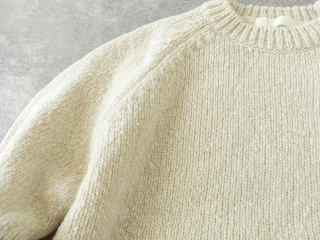 evam eva(エヴァムエヴァ) renew-wool raglan pulloverの商品画像35