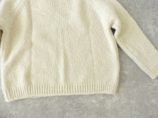 evam eva(エヴァムエヴァ) renew-wool raglan pulloverの商品画像39