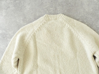 evam eva(エヴァムエヴァ) renew-wool raglan pulloverの商品画像40