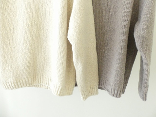 evam eva(エヴァムエヴァ) renew-wool raglan pulloverの商品画像42