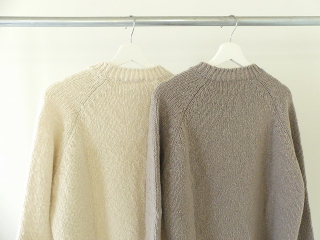 evam eva(エヴァムエヴァ) renew-wool raglan pulloverの商品画像44