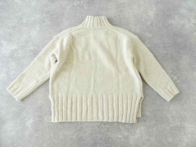 evam eva(エヴァムエヴァ) renew-wool turtleneck の商品画像10