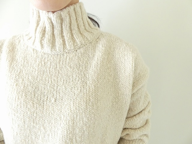 evam eva(エヴァムエヴァ) renew-wool turtleneck の商品画像6