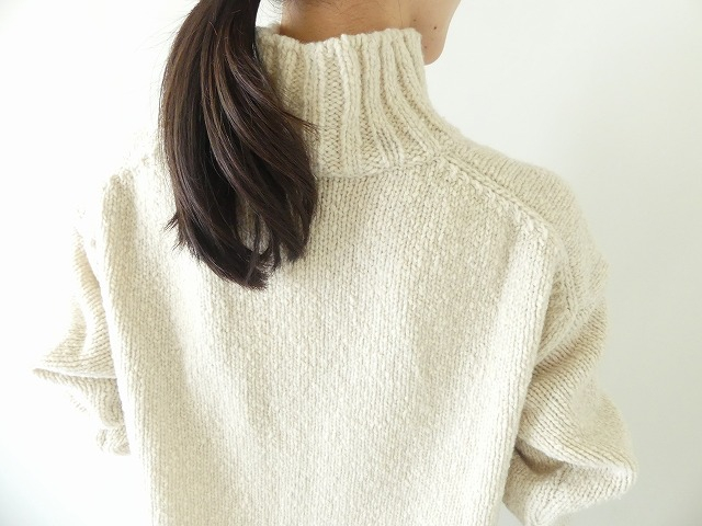 evam eva(エヴァムエヴァ) renew-wool turtleneck の商品画像7