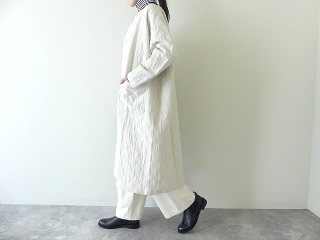 evam eva(エヴァムエヴァ) quilting long jacketの商品画像4