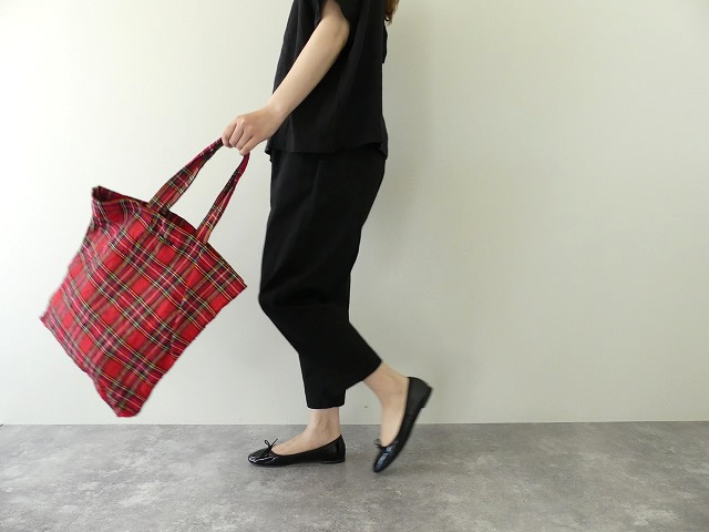 R&D.M(オールドマンズテーラー) LINEN TARTAN CHECK TOTE BAGの商品画像1