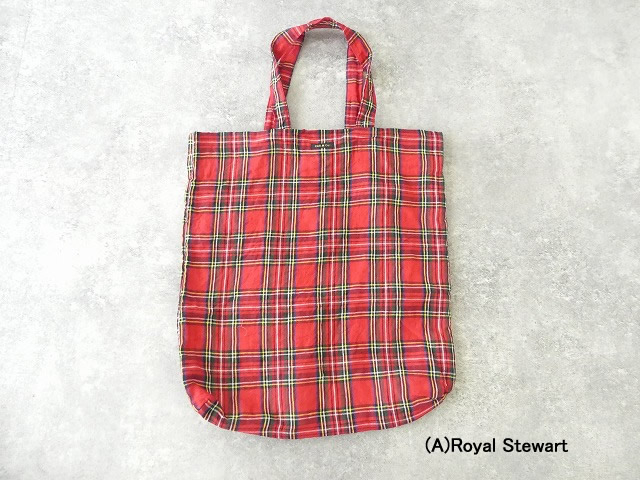 R&D.M(オールドマンズテーラー) LINEN TARTAN CHECK TOTE BAGの商品画像10