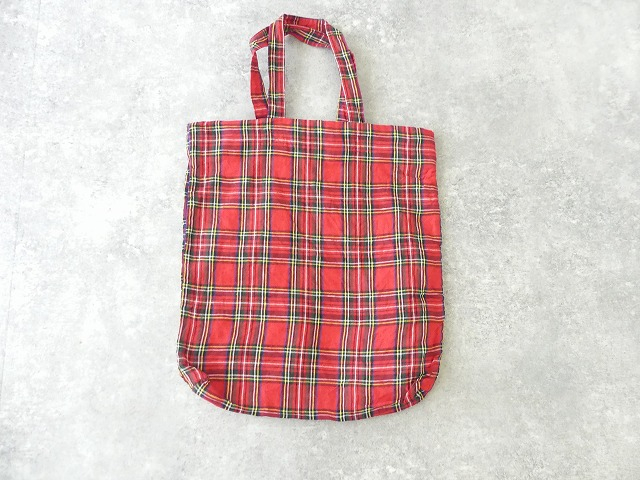 R&D.M(オールドマンズテーラー) LINEN TARTAN CHECK TOTE BAGの商品画像11