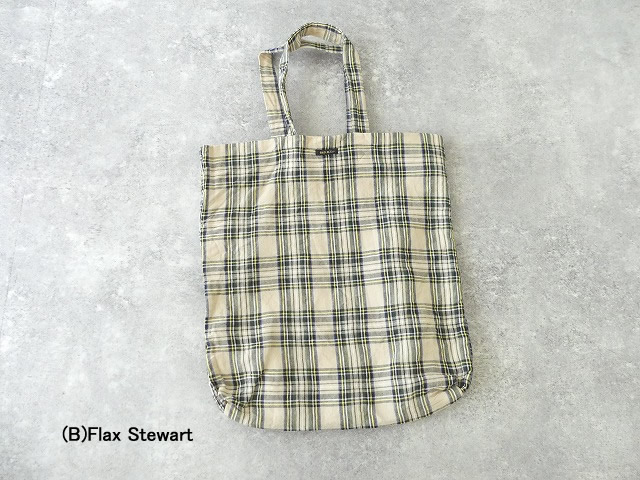 R&D.M(オールドマンズテーラー) LINEN TARTAN CHECK TOTE BAGの商品画像12