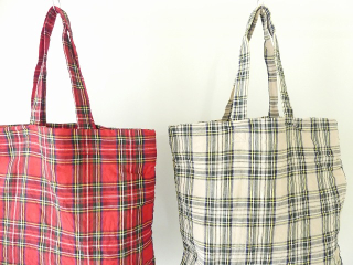 R&D.M(オールドマンズテーラー) LINEN TARTAN CHECK TOTE BAGの商品画像21