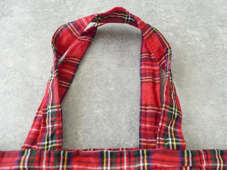 R&D.M(オールドマンズテーラー) LINEN TARTAN CHECK TOTE BAGの商品画像26