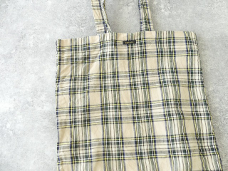 R&D.M(オールドマンズテーラー) LINEN TARTAN CHECK TOTE BAGの商品画像33