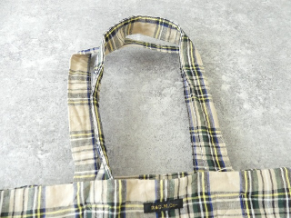 R&D.M(オールドマンズテーラー) LINEN TARTAN CHECK TOTE BAGの商品画像34