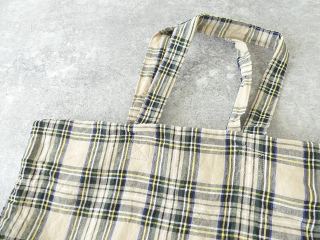 R&D.M(オールドマンズテーラー) LINEN TARTAN CHECK TOTE BAGの商品画像38