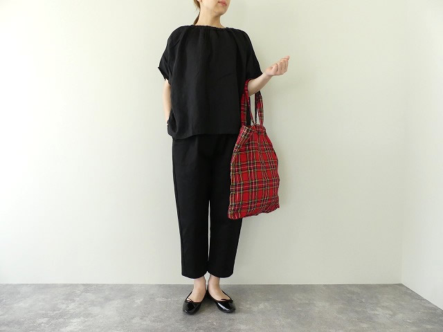 R&D.M(オールドマンズテーラー) LINEN TARTAN CHECK TOTE BAGの商品画像5