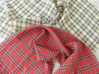 R&D.M(オールドマンズテーラー) LINEN TARTAN CHECK STOLEの商品画像21