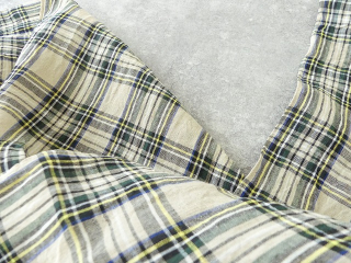 R&D.M(オールドマンズテーラー) LINEN TARTAN CHECK STOLEの商品画像27