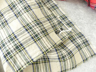 R&D.M(オールドマンズテーラー) LINEN TARTAN CHECK STOLEの商品画像34