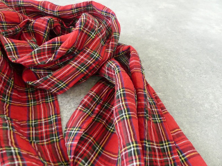 R&D.M(オールドマンズテーラー) LINEN TARTAN CHECK STOLEの商品画像35